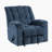 Gabriel 41" Traditional Chenille Fabric Rocker Reclining Chair with Gentle Rocking Motion & Pull-Handle Recline-443112939
