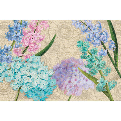 Spring Pastels - Wrapped Canvas Painting