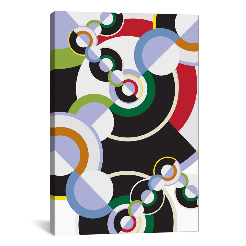 Art moderne sur toile Albree, H 60 po x l 40po x P 1,5 po