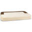 Canapé-lit orthopédique pour animal de compagnie convertible en velours Larry-46032018-27278163
