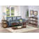 Arthella 3-Tier X-Design Console Entryway Sofa Table With Shelves