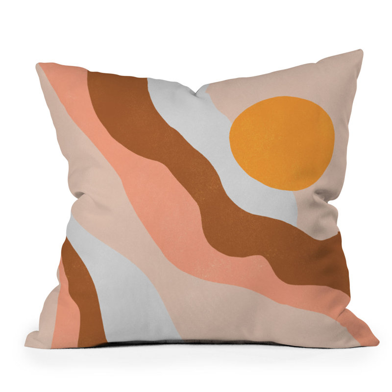  Coussin décoratif réversible intérieur / extérieur Abstract, H 26 po x l 26 po