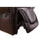 Fauteuil inclinable manuel en faux cuir Gordon