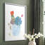 «Cactus and Succulent Blooms I», reproduction encadrée - bois massif-1605875823-1605875811