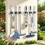Support mural robuste pour porte-balai, ensemble de 2 vadrouilles en acier inoxydable et organisateur de balai pour le garage, la cuisine, la salle de lavage, le placard - rangement compact avec 2 options d'installation