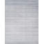 Hand-Knotted Wool/Silk Gray Area Rug-124213111-124213113