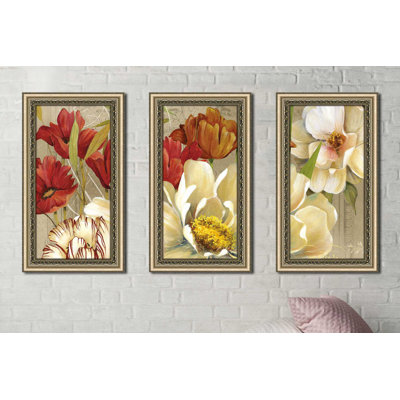 " Jardin I " by Carol Robinson 3 - Pieces