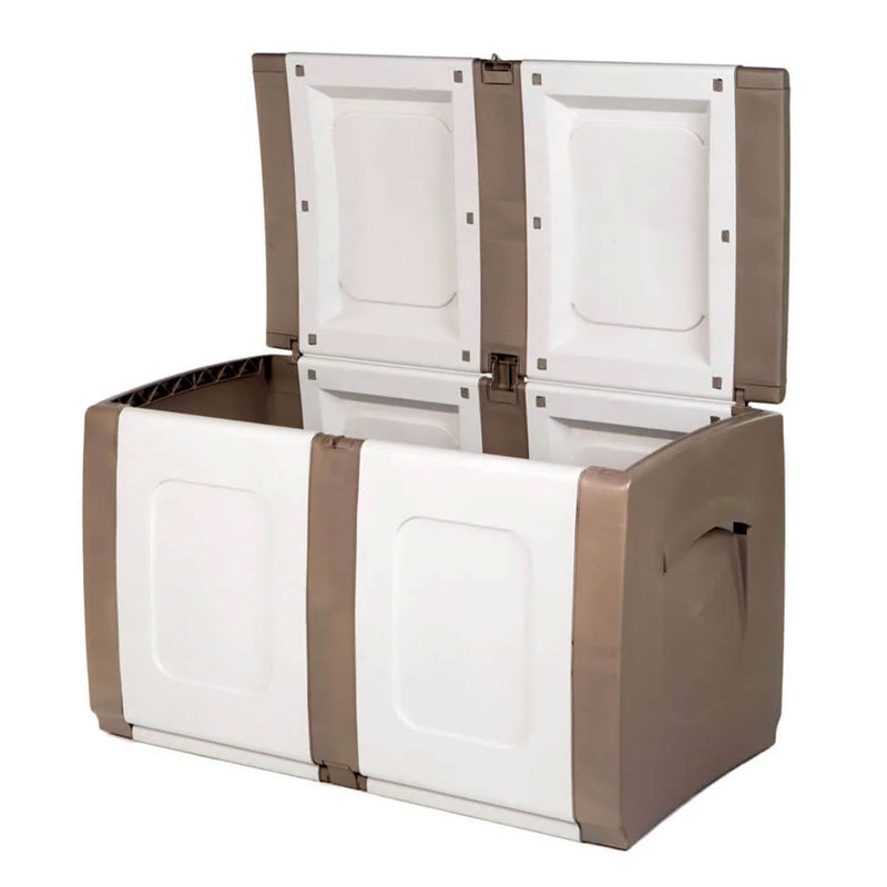 Coffre à couvertures, Beige