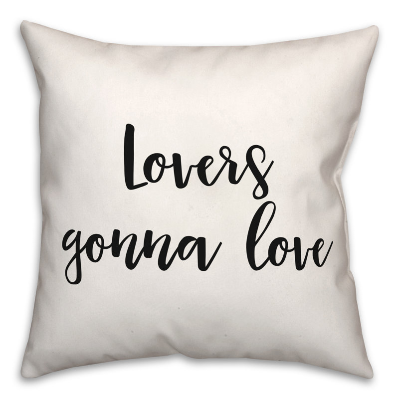Housse et insert de coussin carré noir et blanc