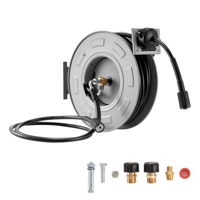 Steel Wall Mounted Optional Hose Reel