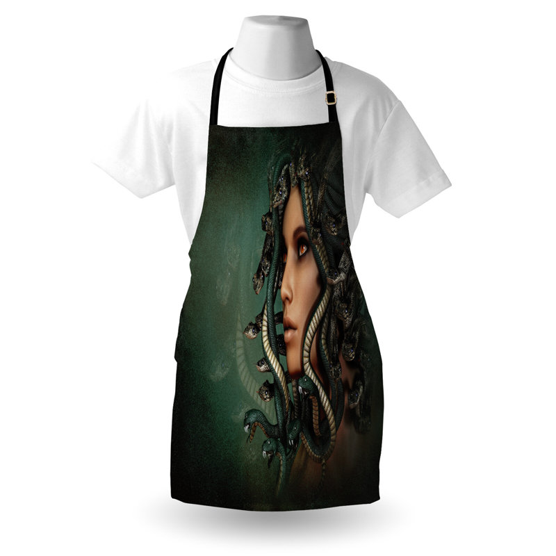 No Pattern Bib Apron