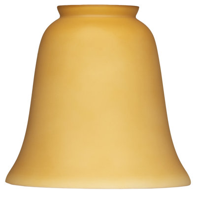 Abat-jour cloche en abricot
