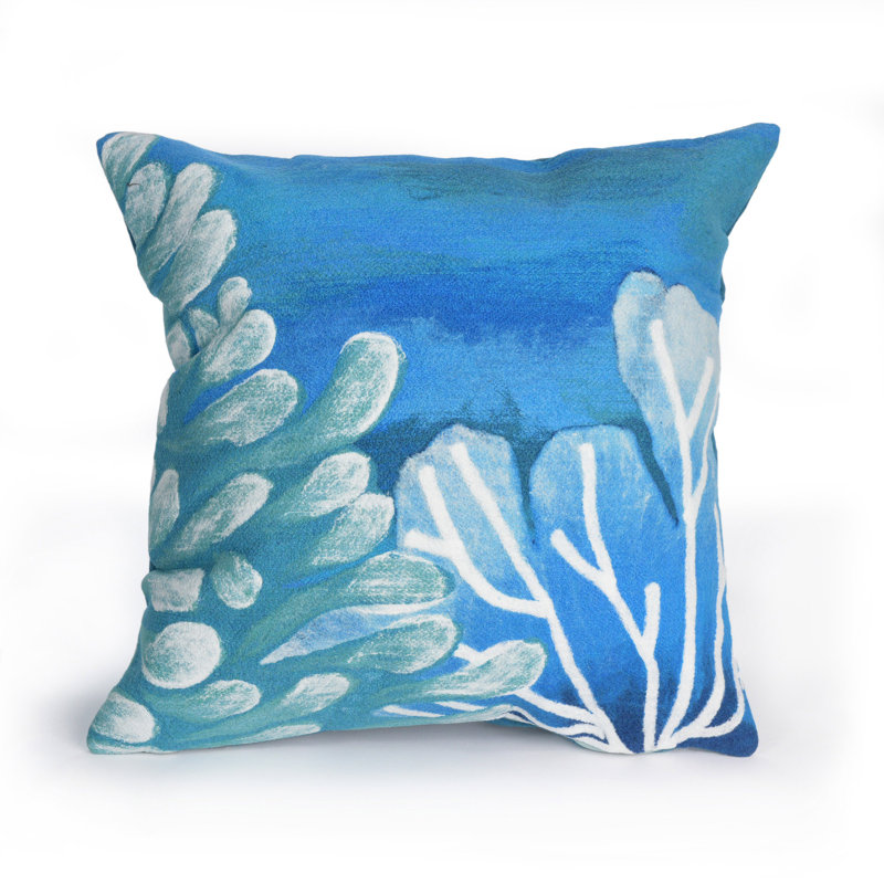 Visions III Reef Indoor/Outdoor Throw Pillow