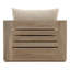Lucrecia Outdoor Sofa Chair Gray
