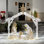 72 in. Nativity Scene with LED Lights