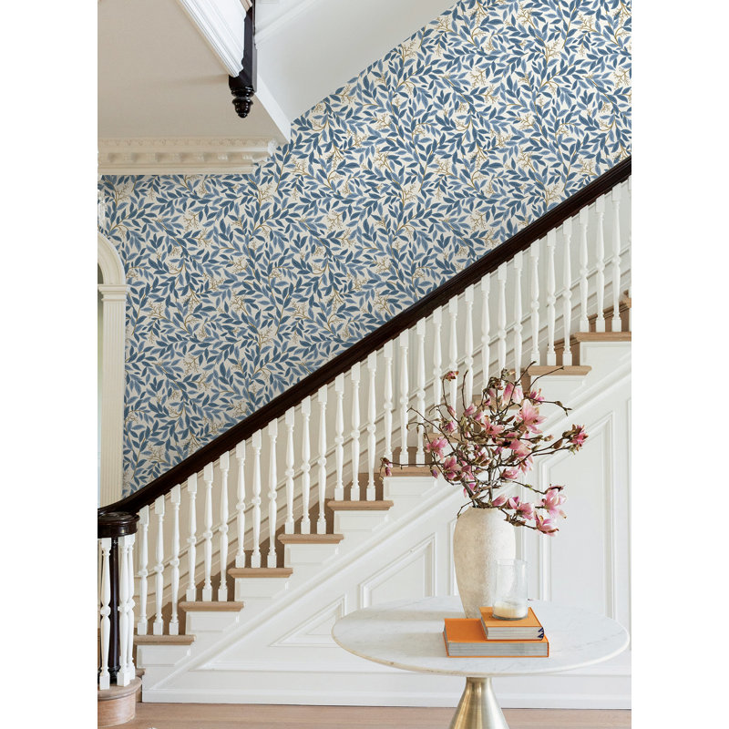 Papier peint Willowberry, Bleu