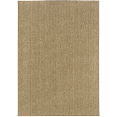 Tapis brun clair / brun clair intérieur / extérieur South Hampton