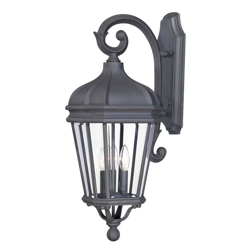 Jesusa Aluminum Wall Light, Black