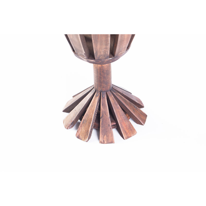 Cornejo Tabletop Wine Bottle Rack in Brown