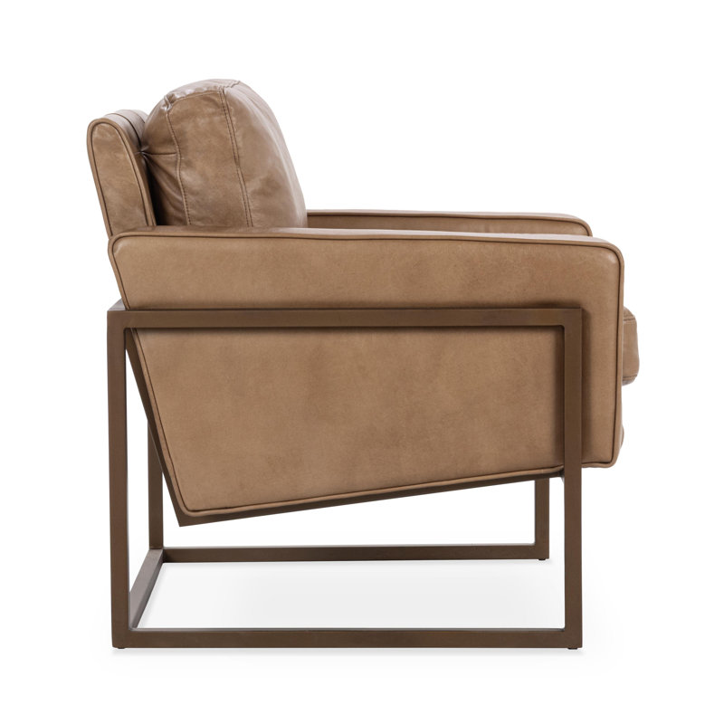 Armchair, Tan, Iron