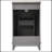 Samith 20'' Single Bathroom Vanity with Ceramic Top-16817071