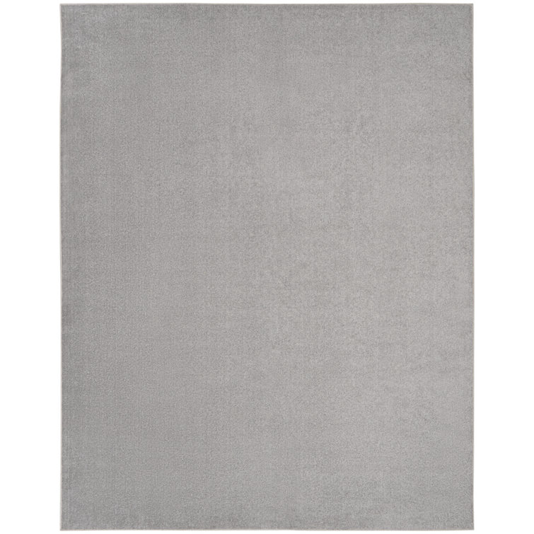 Tapis intérieur / extérieur argent / gris Nourison Essentials