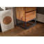 38cm W Metal Bedside Table