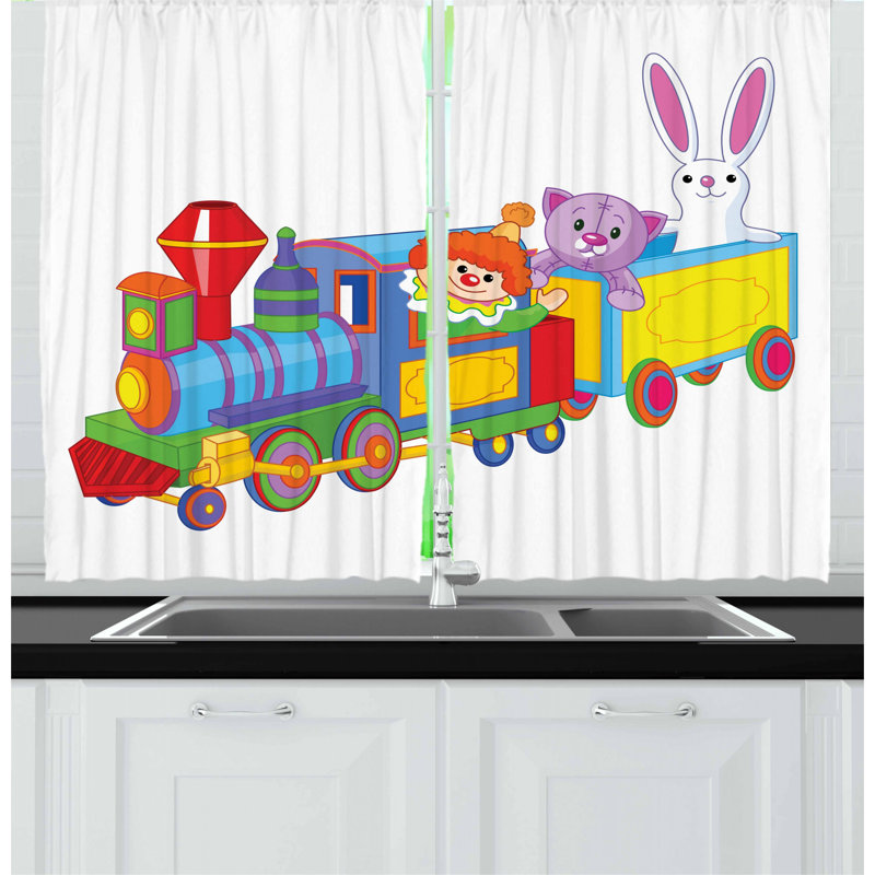 Pointed Kitchen Curtain