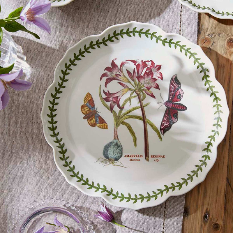 Assiette 11,25 po Botanic Garden Lotus