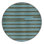 Machine Washable Horizontal Stripes Gray Area Rug