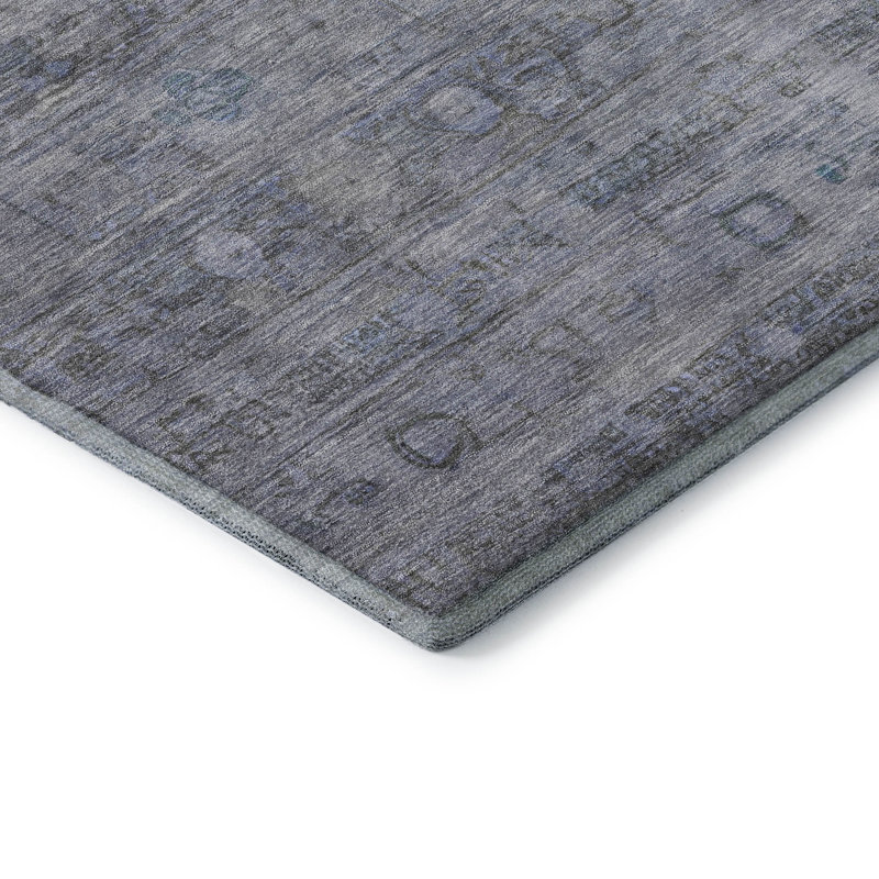 Premium Machine Washable Verlin AMF1768 Geometric Rug, Rectangle 10' x 14'
