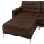 Finnegan 6 Seater Faux Leather Sofa Bed-1740081103