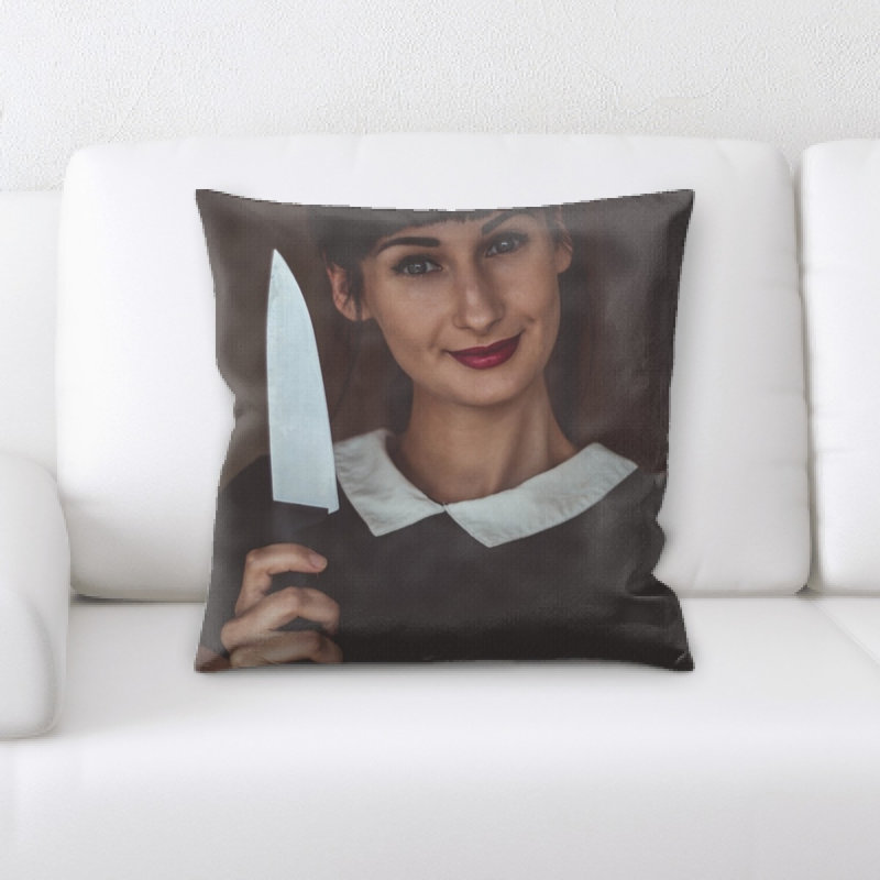Housse et insert de coussin carré personne