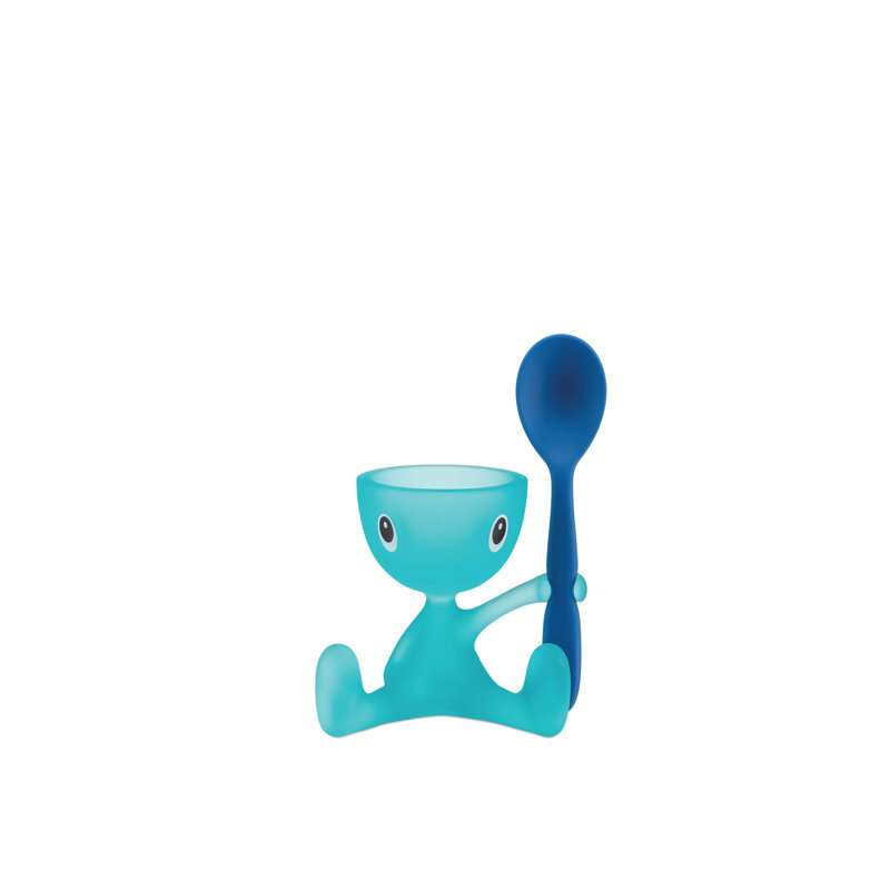 Alessi Cico Plastic Egg Cup, Blue
