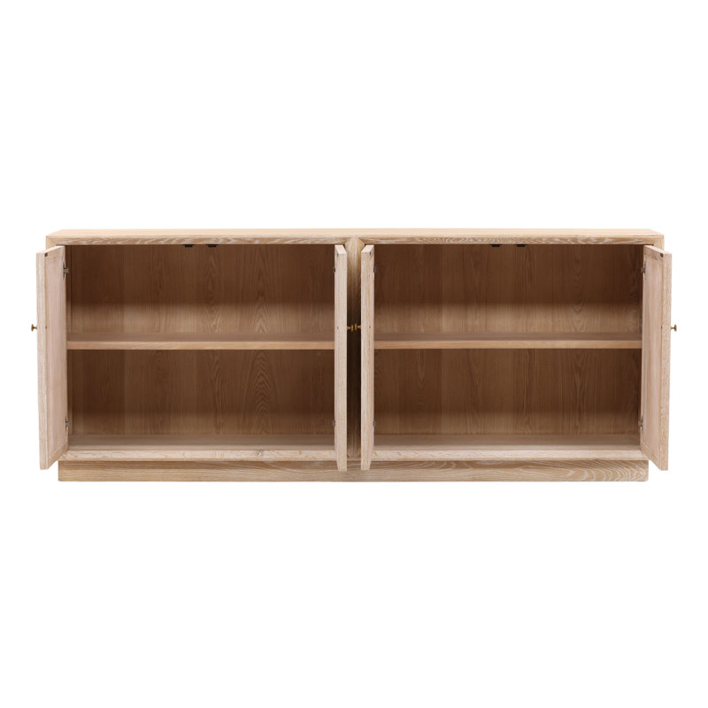Durrant 87" Wide Sideboard, Light Natural