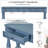 Versatile Wood Console Table with Three Drawers and Bottom Shelf-1422919257