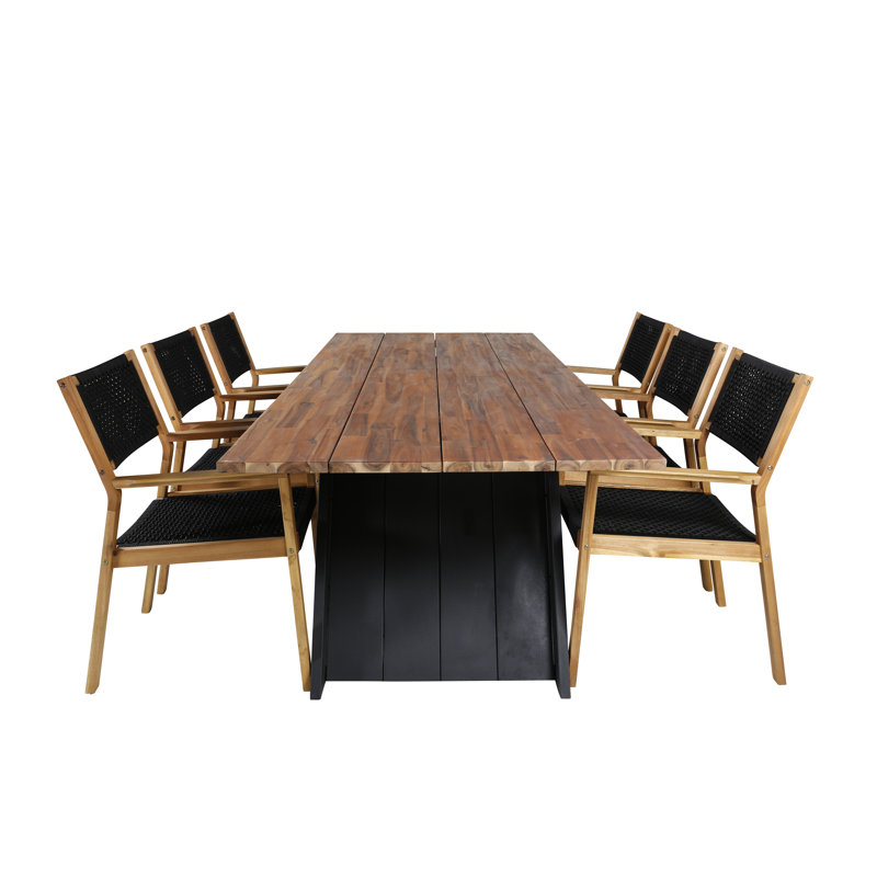 Zulema 6 - Person Dining Set