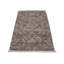 Tapis floral bleu / beige / noir en laine noué à la main 2 pi 2 po x 3 pi Belton