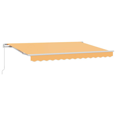 VidaXL Polyester Cover Retractable Patio Awning