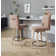 Hank 26" Fixed-Height Counter Stool With Bent Wood Legs - Set Of 2