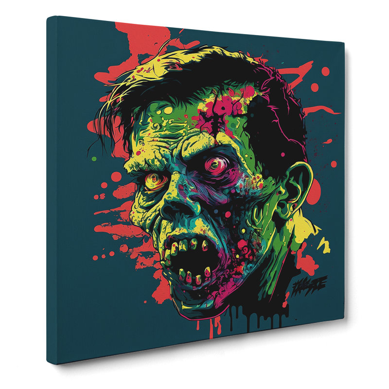 Zombie - No Frame Print, 35cm H x 35cm W x 3cm D