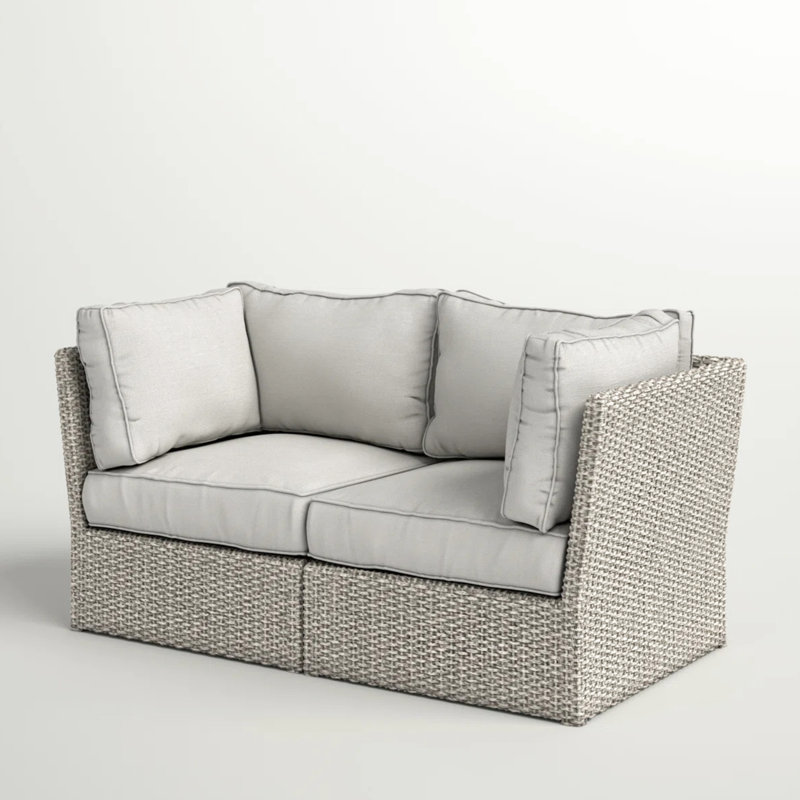 Outdoor Fully Assembled With Modular Layout And 6 Water - Foam Filled Cushions Aluminum Frame Comfortable Design No Assembly Required