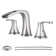 Widespread 2-handle Bathroom Faucet with Drain Assembly