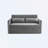 Araluen 55'' Velvet Convertible Sofa-1394462920
