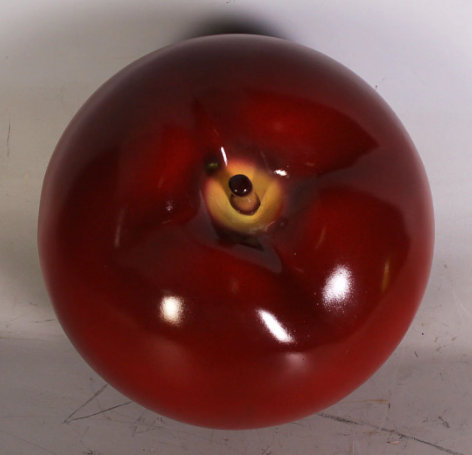 Small Red Apple Over Sized Statue