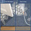 Power Loom Polypropylene Navy Rug