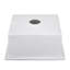 Évier à quartz chauffant - teinture 18 po x 16 po et avec grille de fond et crépine, procédé de fabrication avancé