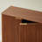 Vertical Stripe Buffet Cabinet with Storage,Curved Wave Design-1301077713