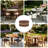 High Duty Waterproof Patio Round Table Cover for Round Patio Furniture Set-757828323
