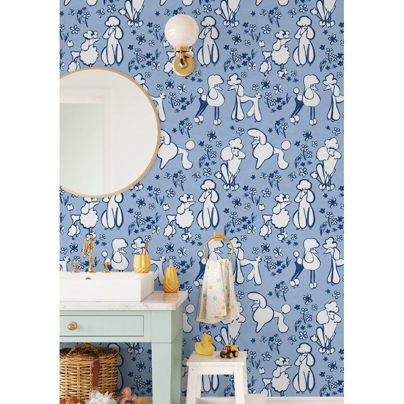Wallpaper Double Roll by Yuki Osada, Blue Hues